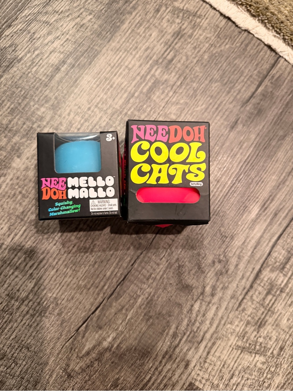 Needoh bundle: mello mallo and cool cat